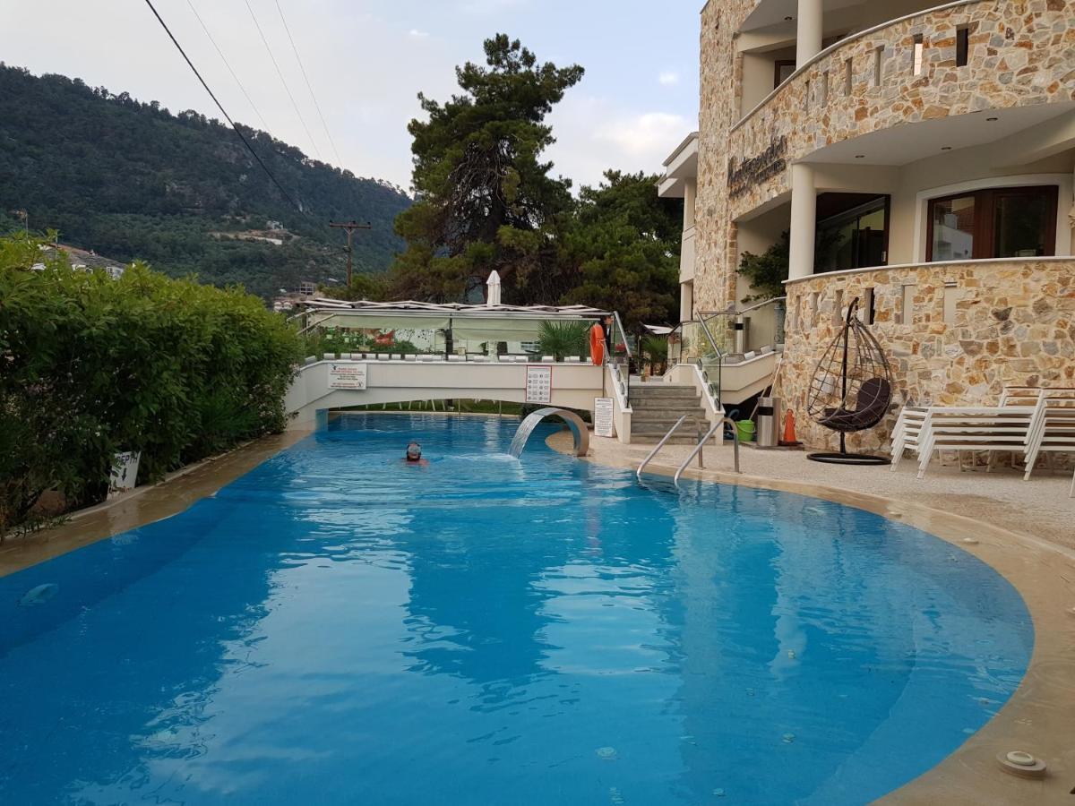 Hatzoudis Luxury Suites Chrysi Ammoudia Exterior foto
